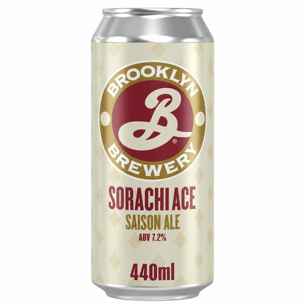 Brooklyn Brewery Sorachi Ace Saison Ale Beer Can 440ml