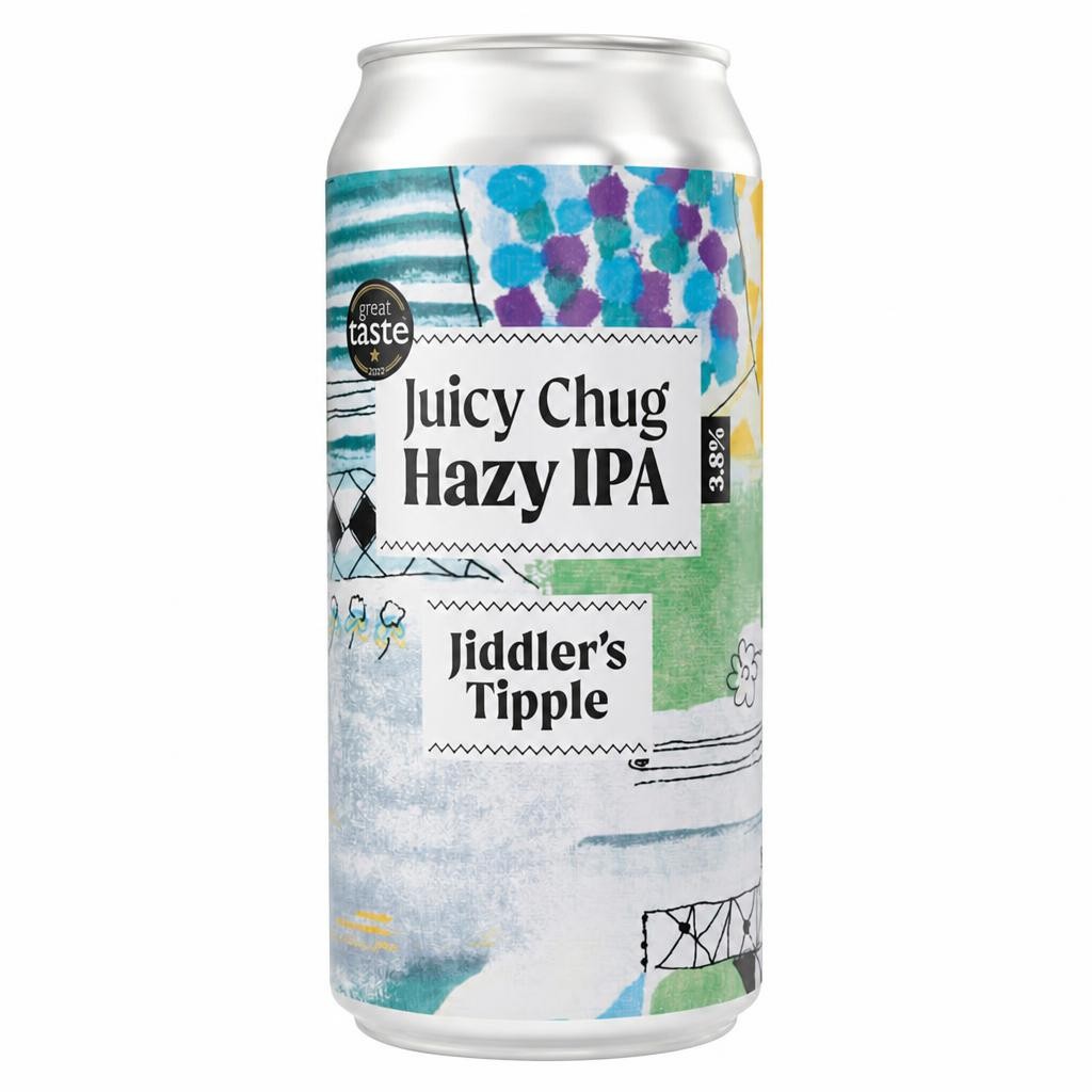 Jiddler's Tipple Juicy Chug Hazy IPA Single 440ml