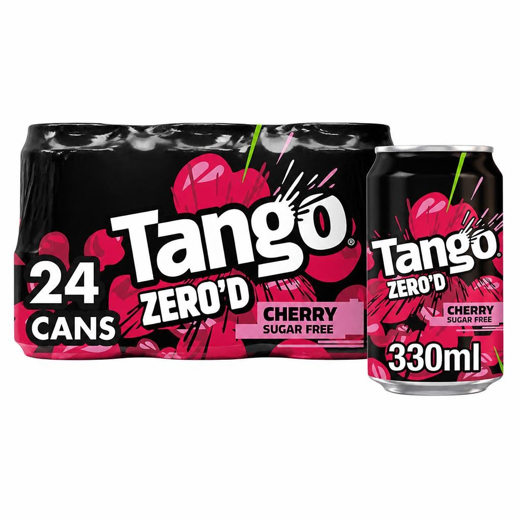 Tango Sugar Free Soft Drink - Cherry 24 x 330ml