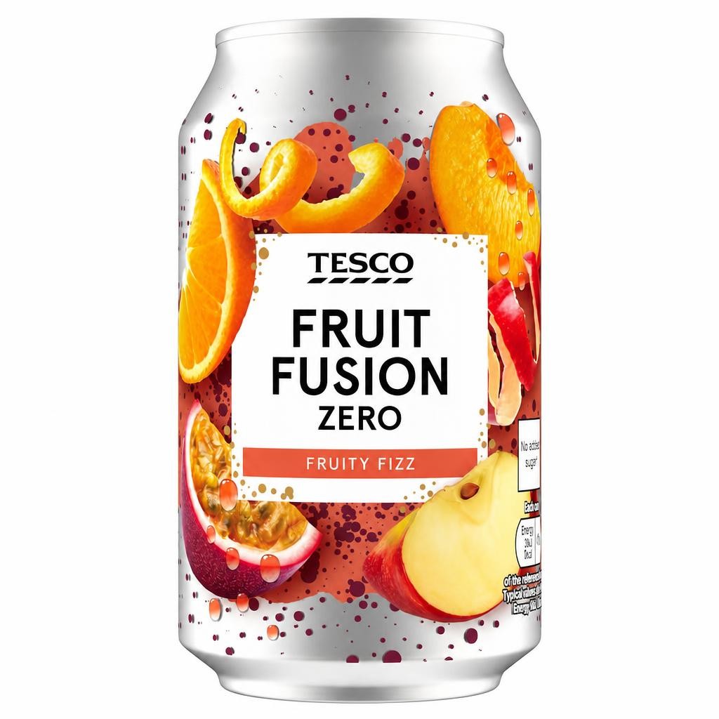 Tesco Fruit Fusion Zero 330ml