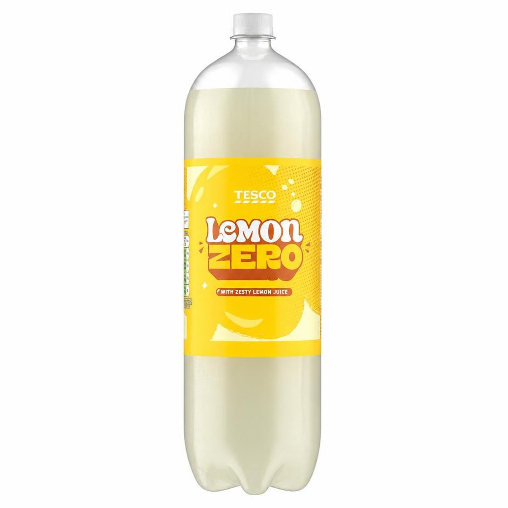 Tesco Lemon Zero 2L