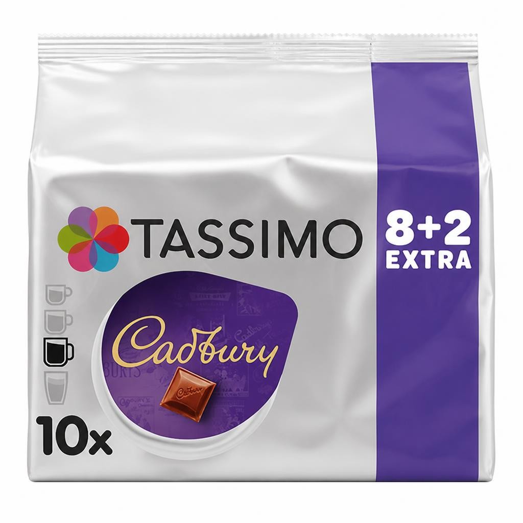 Tassimo Cadbury Hot Chocolate Pods x10