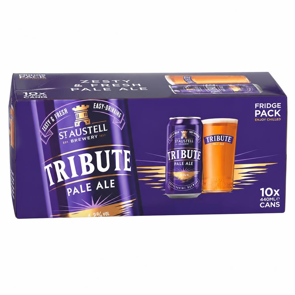 St Austell Brewery Tribute Pale Ale 10 X 440Ml