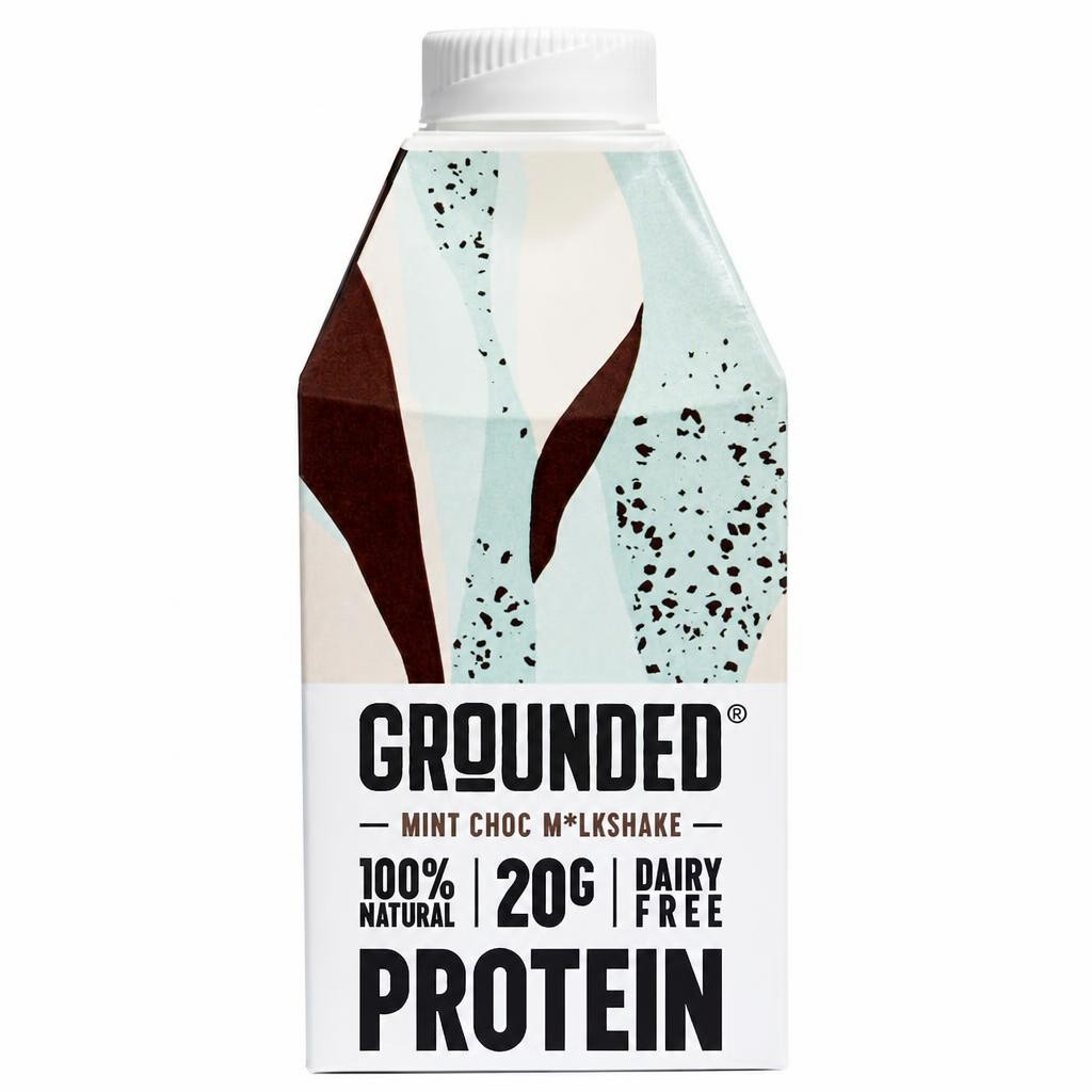 Grounded Protein Mint Choc M*lkshake 490ml