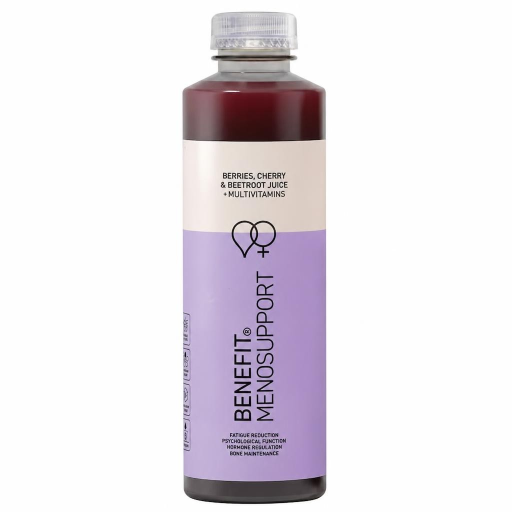 BENEFIT MENOPAUSE BERRIES, CHERRY & BEETROOT JUICE + MULTIVITAMINS 750ML.