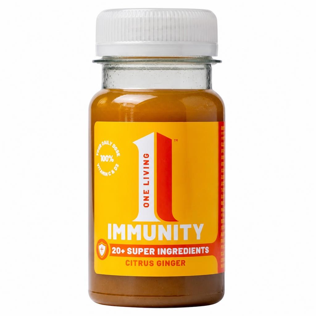 One Living Citrus Ginger Immune Health Shot 100ml