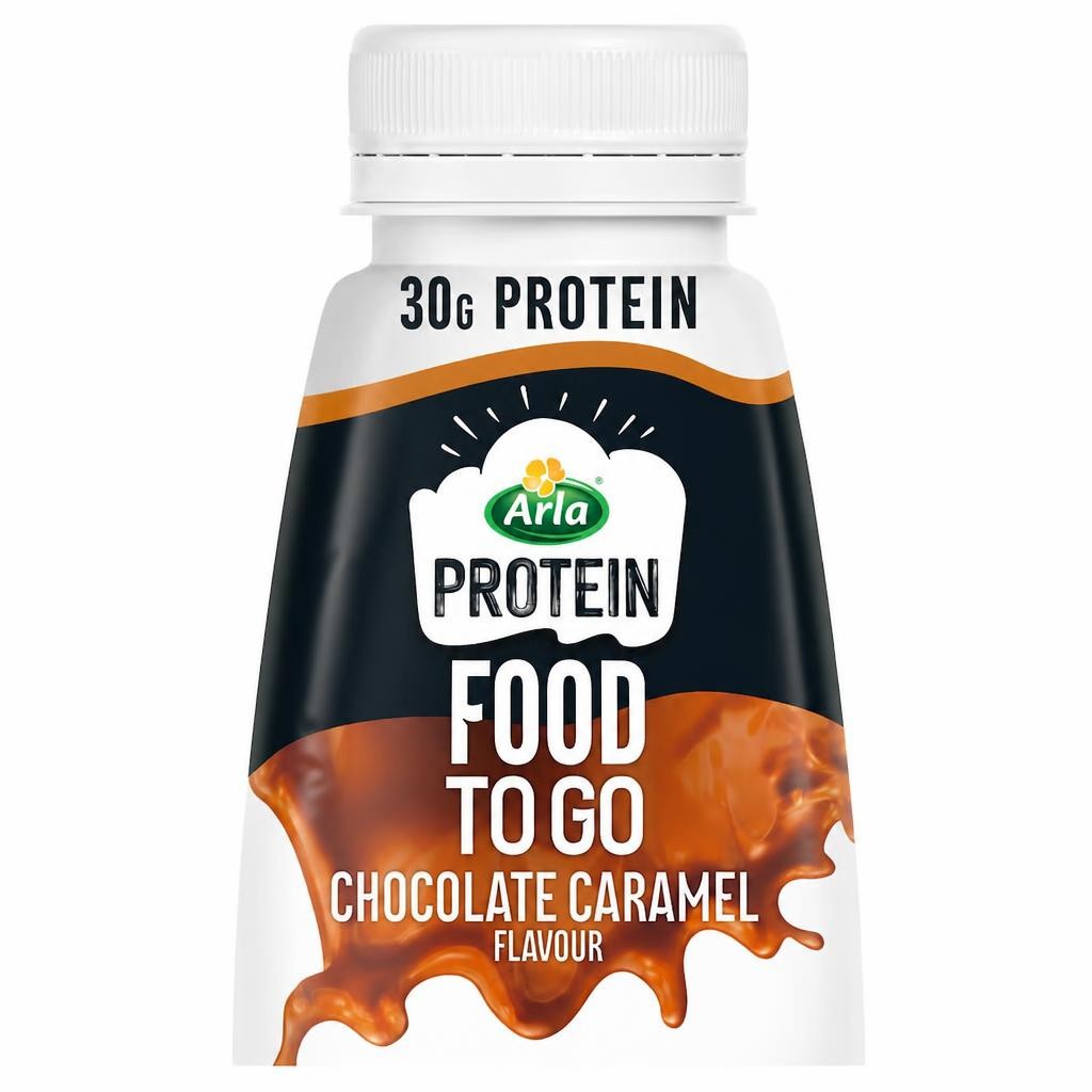 Arla Protein Food To Go Chocolate Caramel Flavoured Meal Replacement Shake 500ml