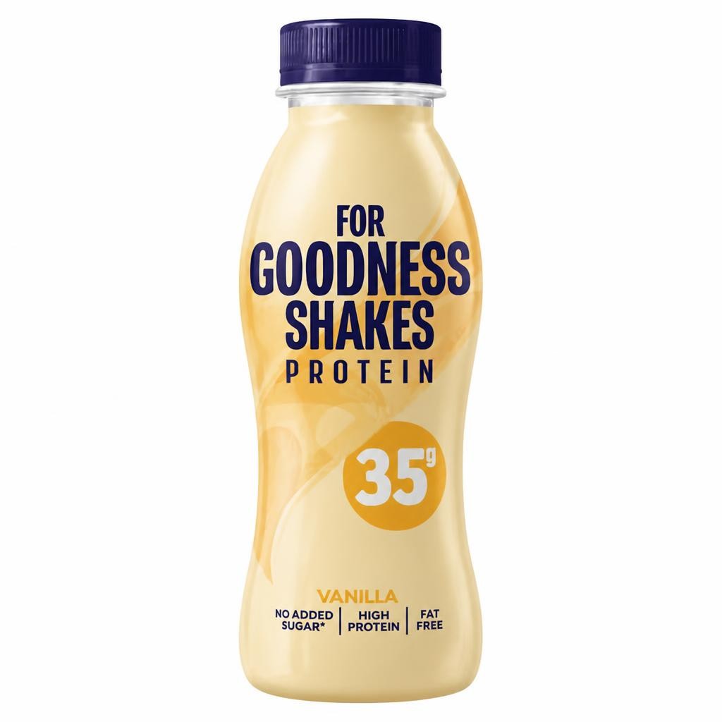 For Goodness Shakes Protein Vanilla 330ml