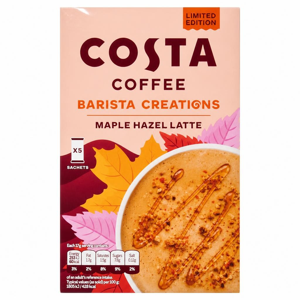 Costa Coffee Maple Hazel Latte 85g