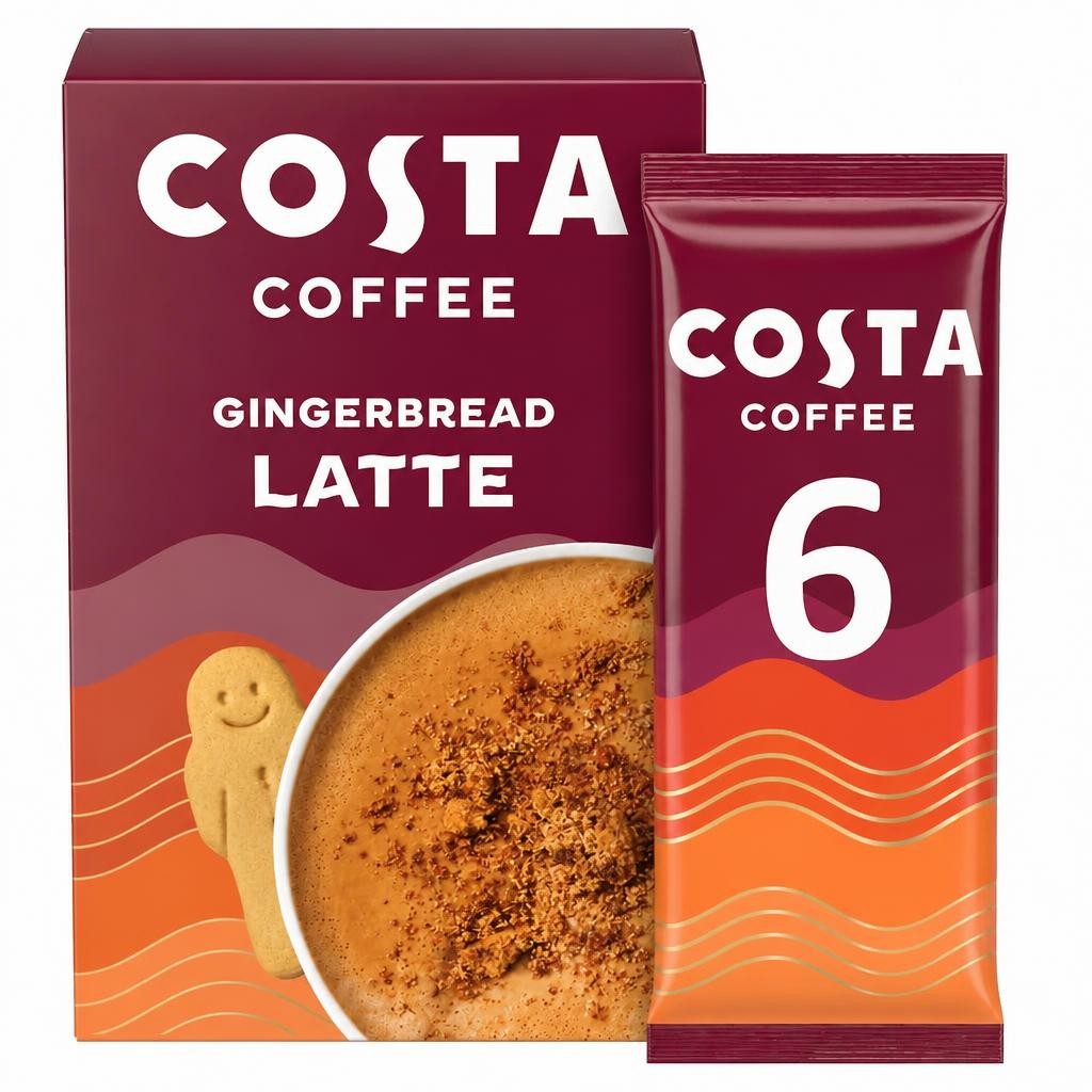 Costa Coffee Gingerbread Latte 6 x 17g