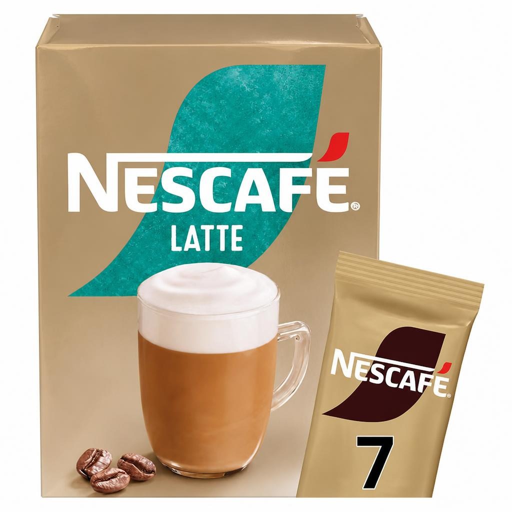 Nescafe Latte Instant Coffee 7 Sachets
