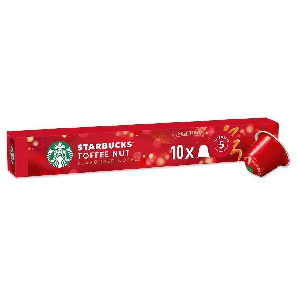 Starbucks Toffee Nut Nespresso Pods 10 Pack 51G