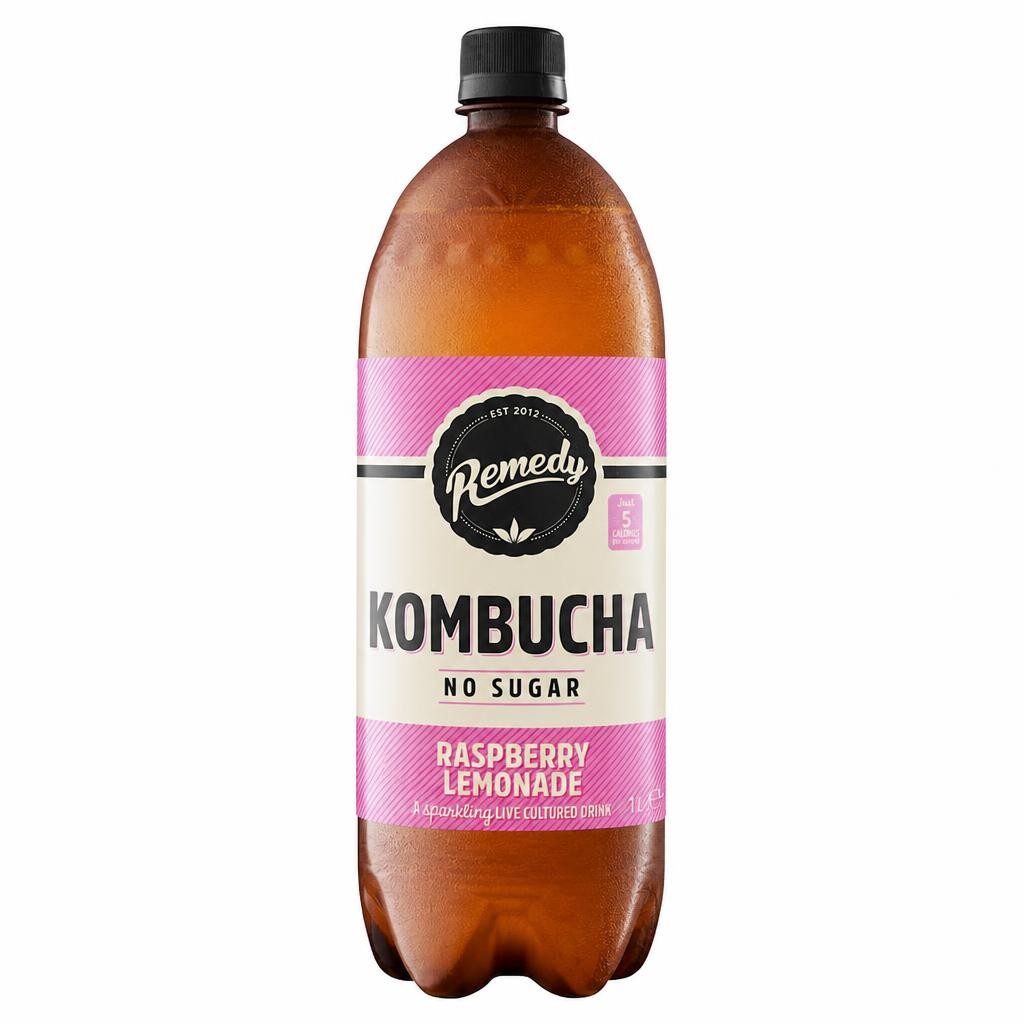 Remedy Kombucha Raspberry Lemonade 1L