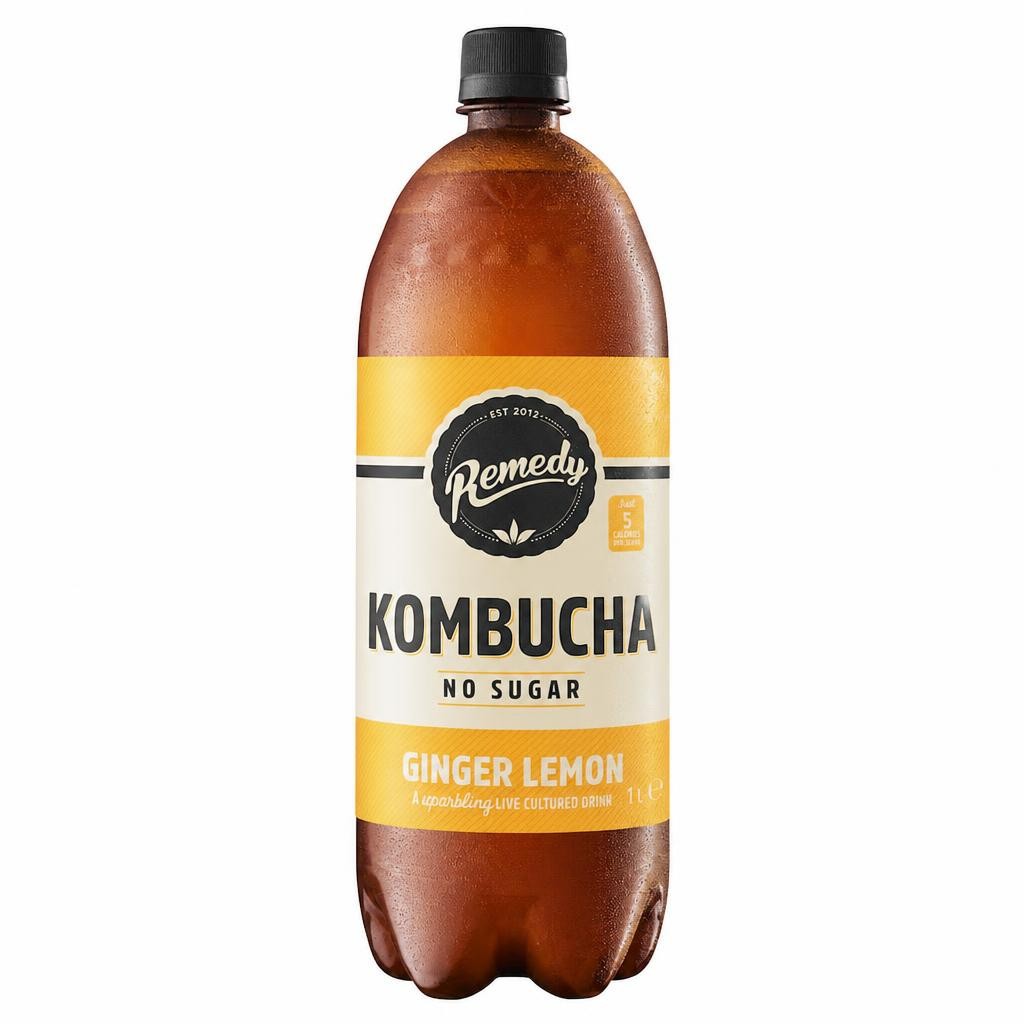 Remedy Kombucha Ginger Lemon 1L
