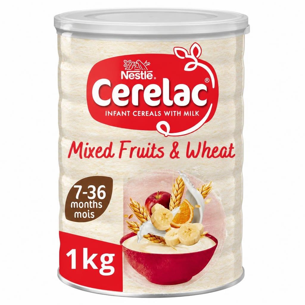 Cerelac Infant Cereals With Milk Mixed Fruits & Wheat 7+ Months 1kg