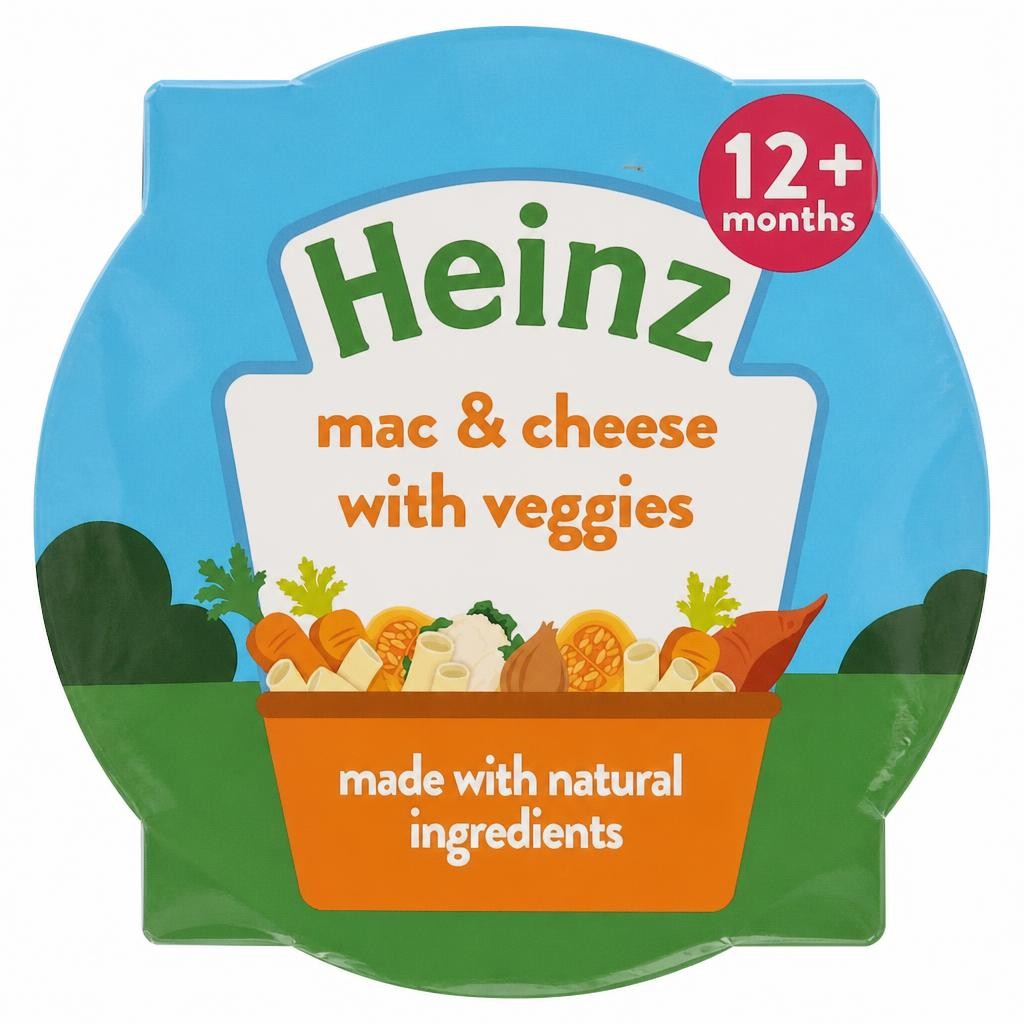 Heinz Mac & Cheese with Veggies Baby Food Tray 200g