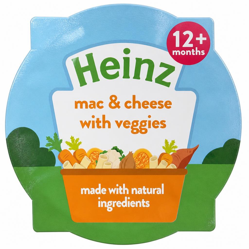 Heinz Mac & Cheese with Veggies Baby Food Tray 200g