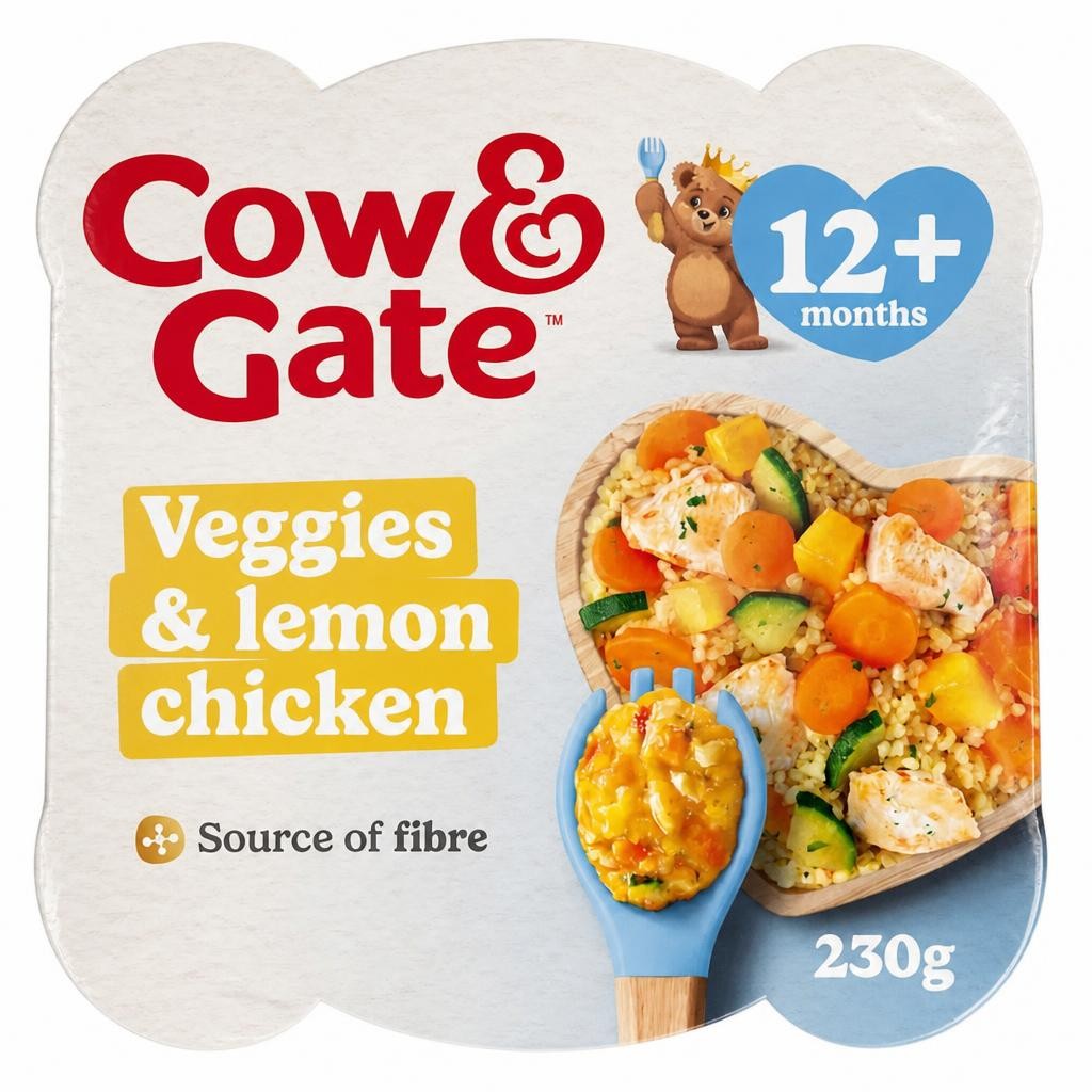 Cow & Gate Veggies Lemon & Chicken 230g