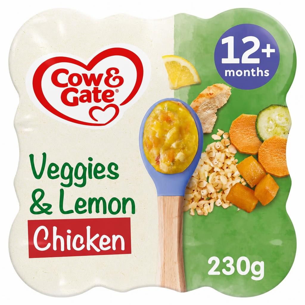 Cow & Gate Veggies Lemon & Chicken 230g