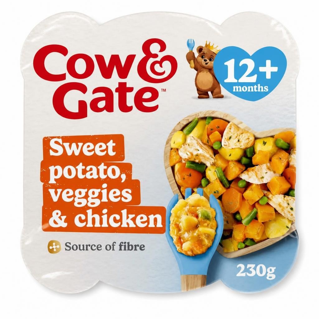 Cow & Gate Sweet Potato Veggies & Chicken 230g