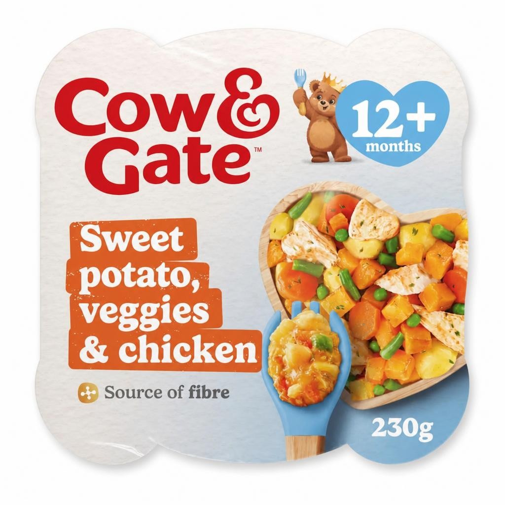 Cow & Gate Sweet Potato Veggies & Chicken 230g