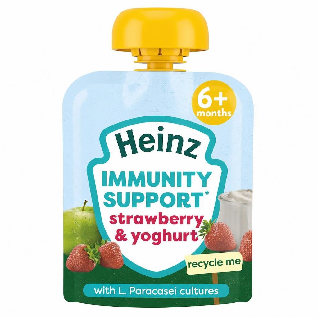 Heinz Immunity Support Baby Food - Strawberry & Yoghurt 85g