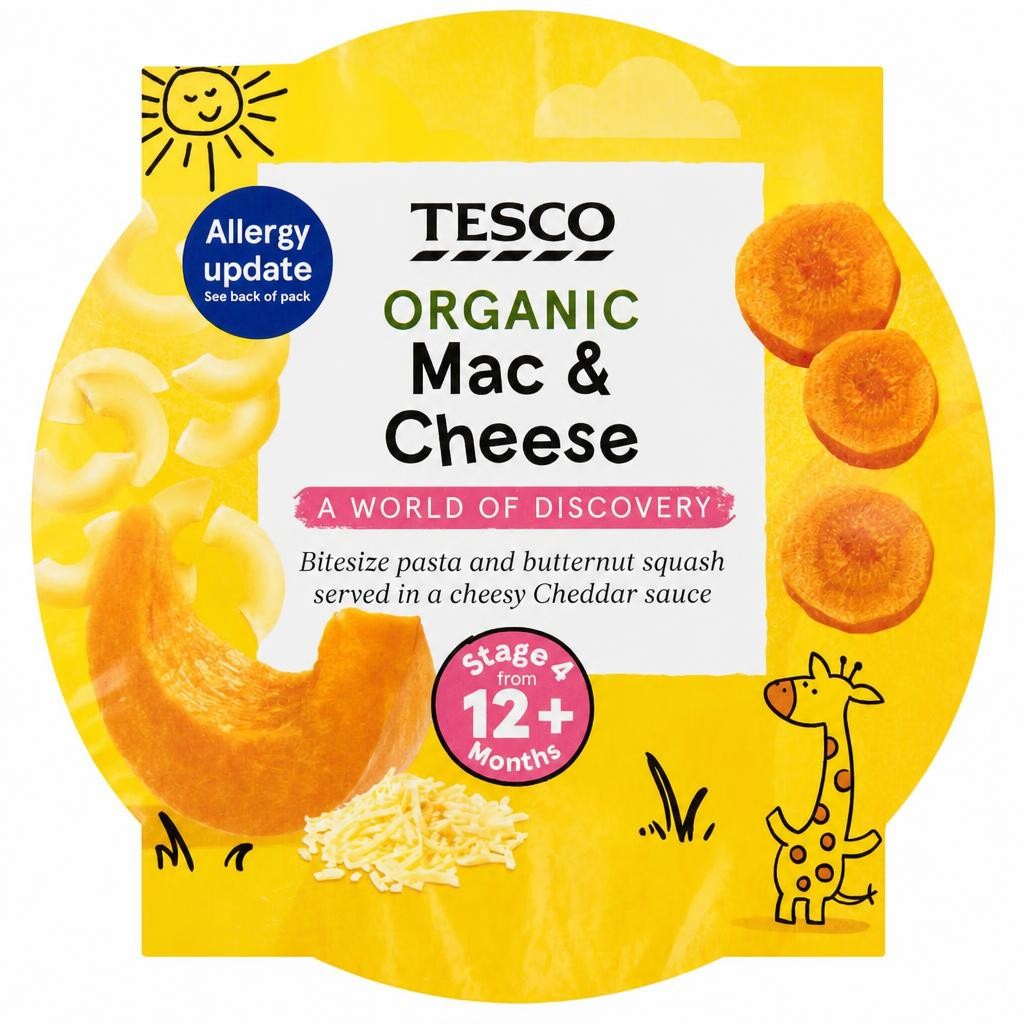 Tesco Organic Mac & Cheese 200g