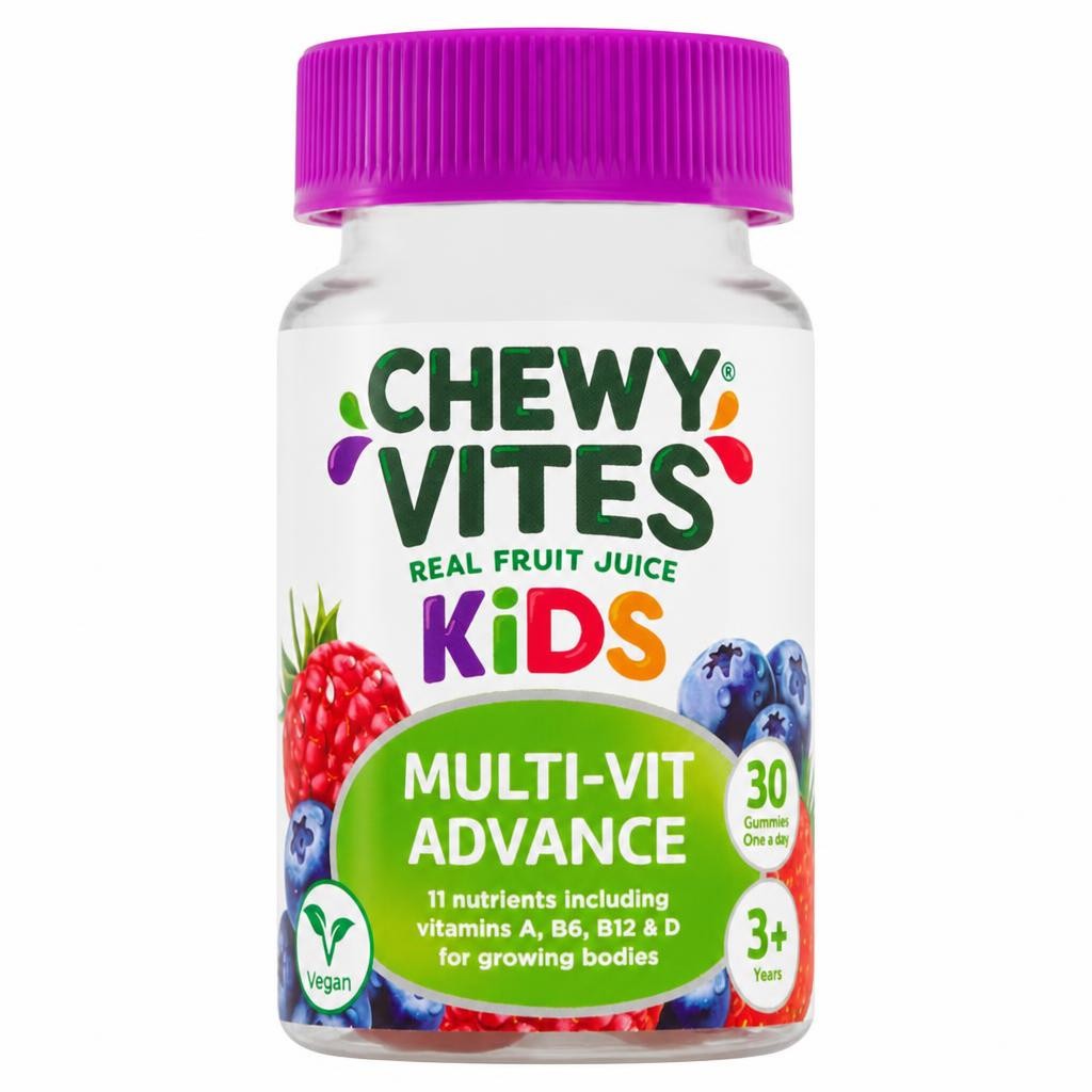 Chewy Vites Real Fruit Juice Kids Multi-Vit Advance 30s