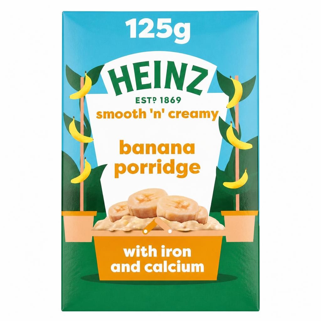 Heinz Banana Porridge Baby Food 6m+ 125g