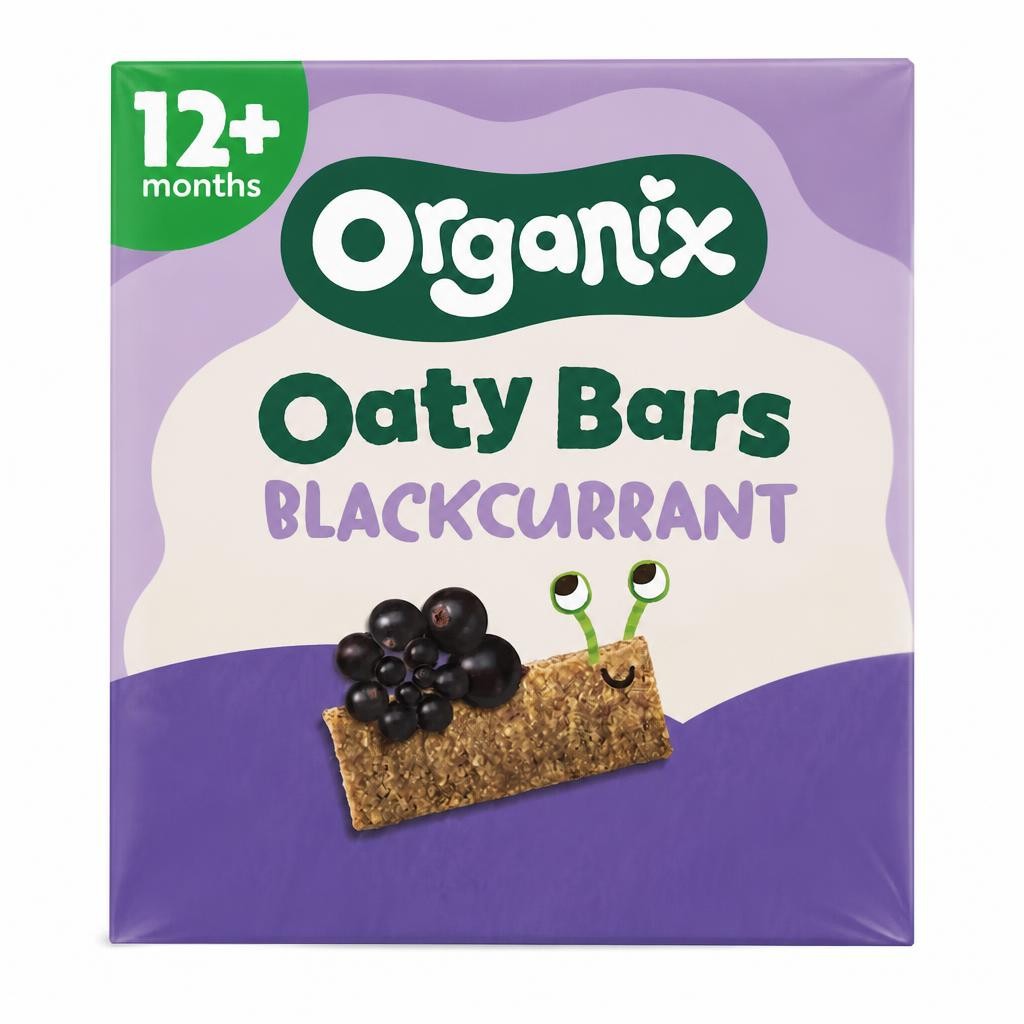 Organix Blackcurrant Soft Oaty Bars 6x23g