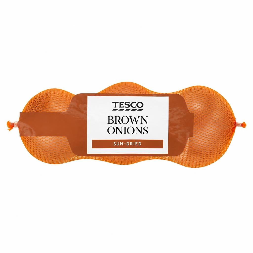 Tesco Brown Onions 3 Pack
