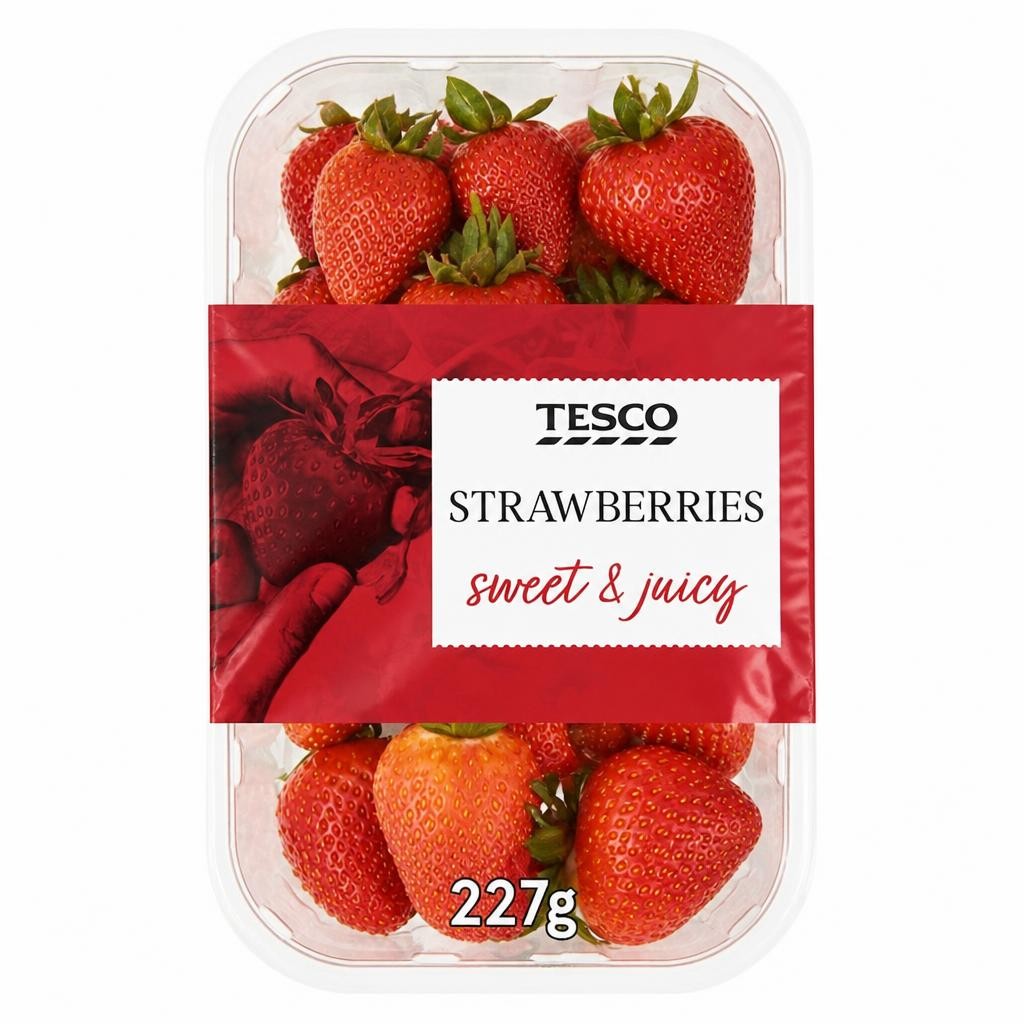 Tesco Strawberries 227G