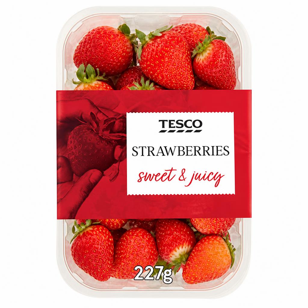 Tesco Strawberries 227G