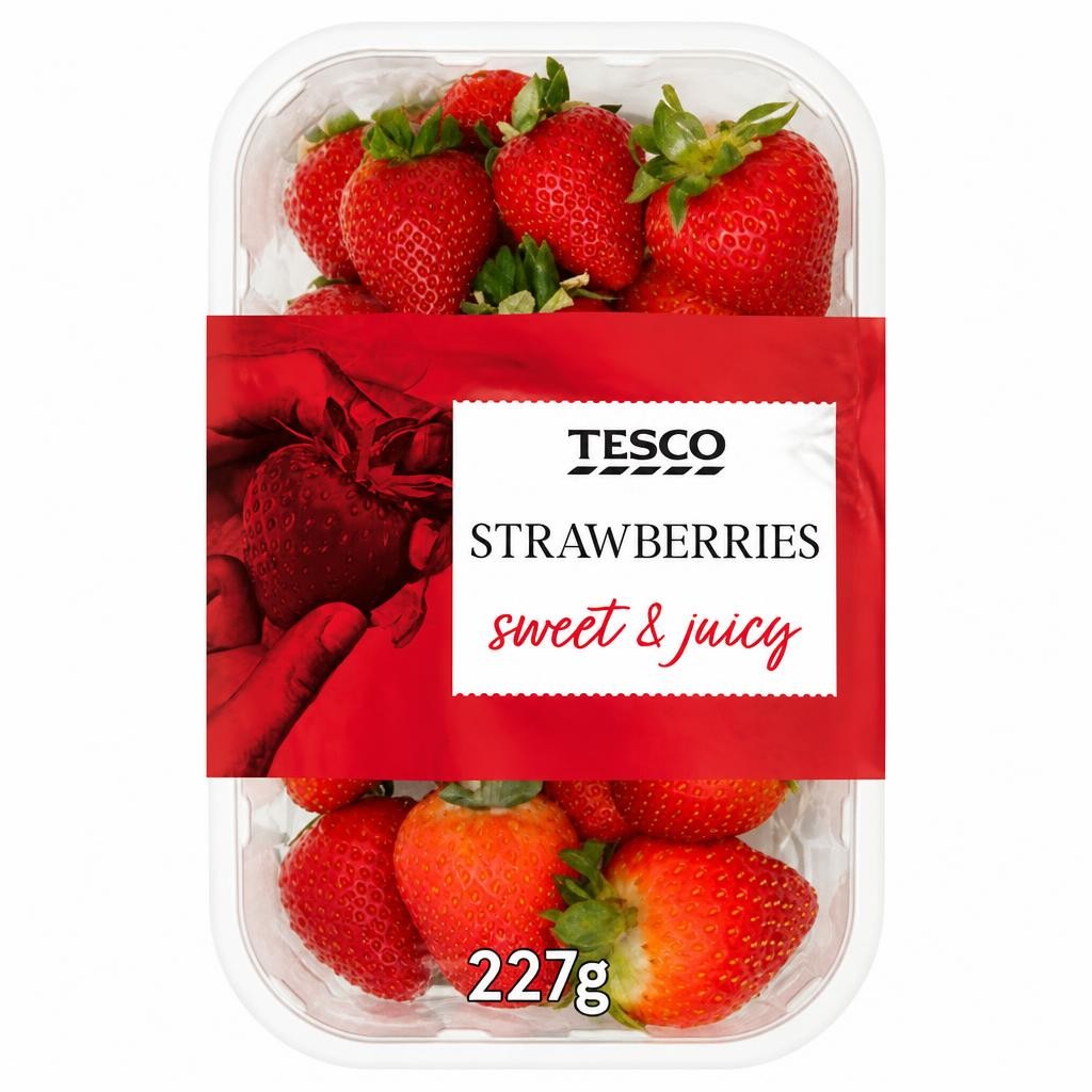 Tesco Strawberries 227G