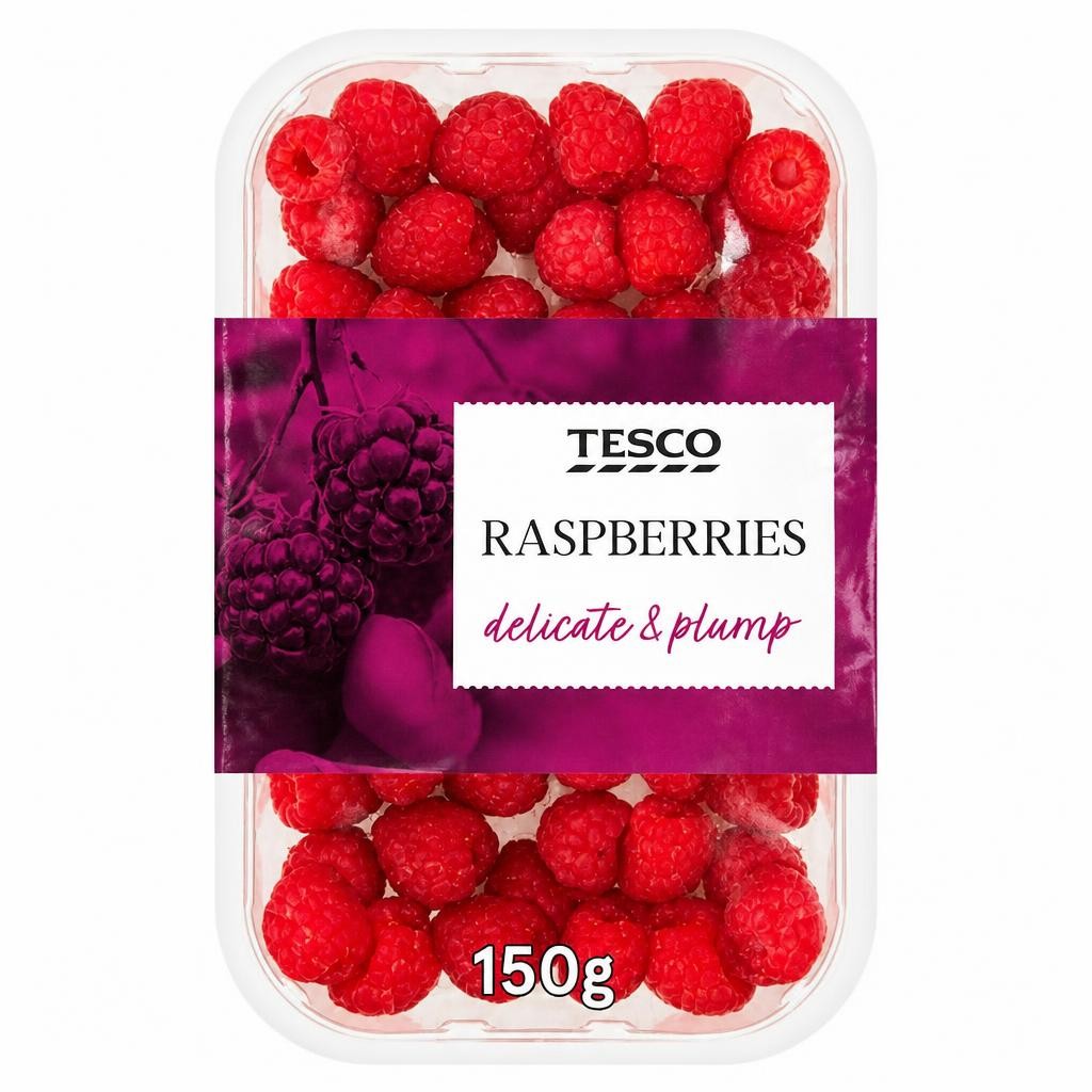 Tesco Raspberries 150G