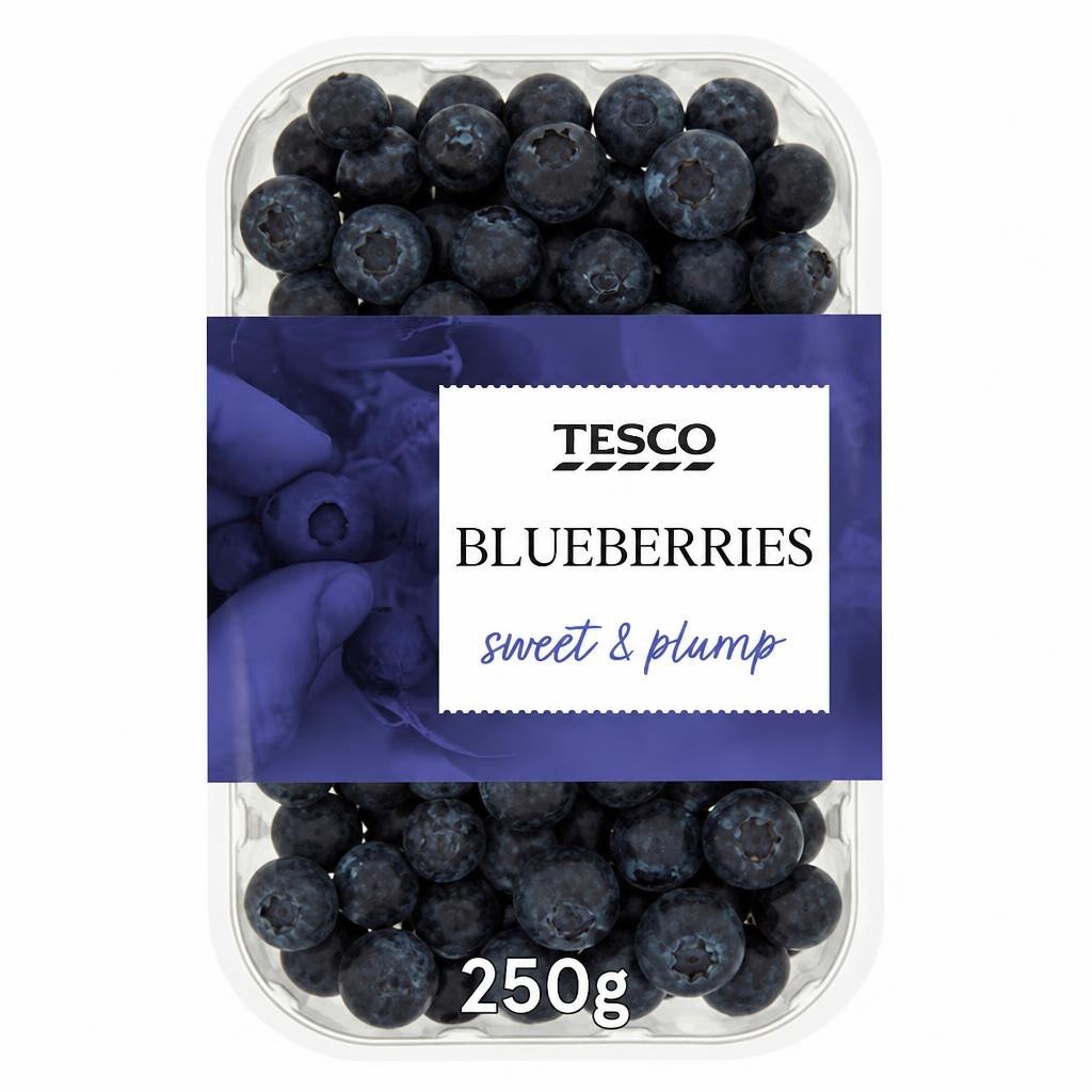 Tesco Blueberries 250G