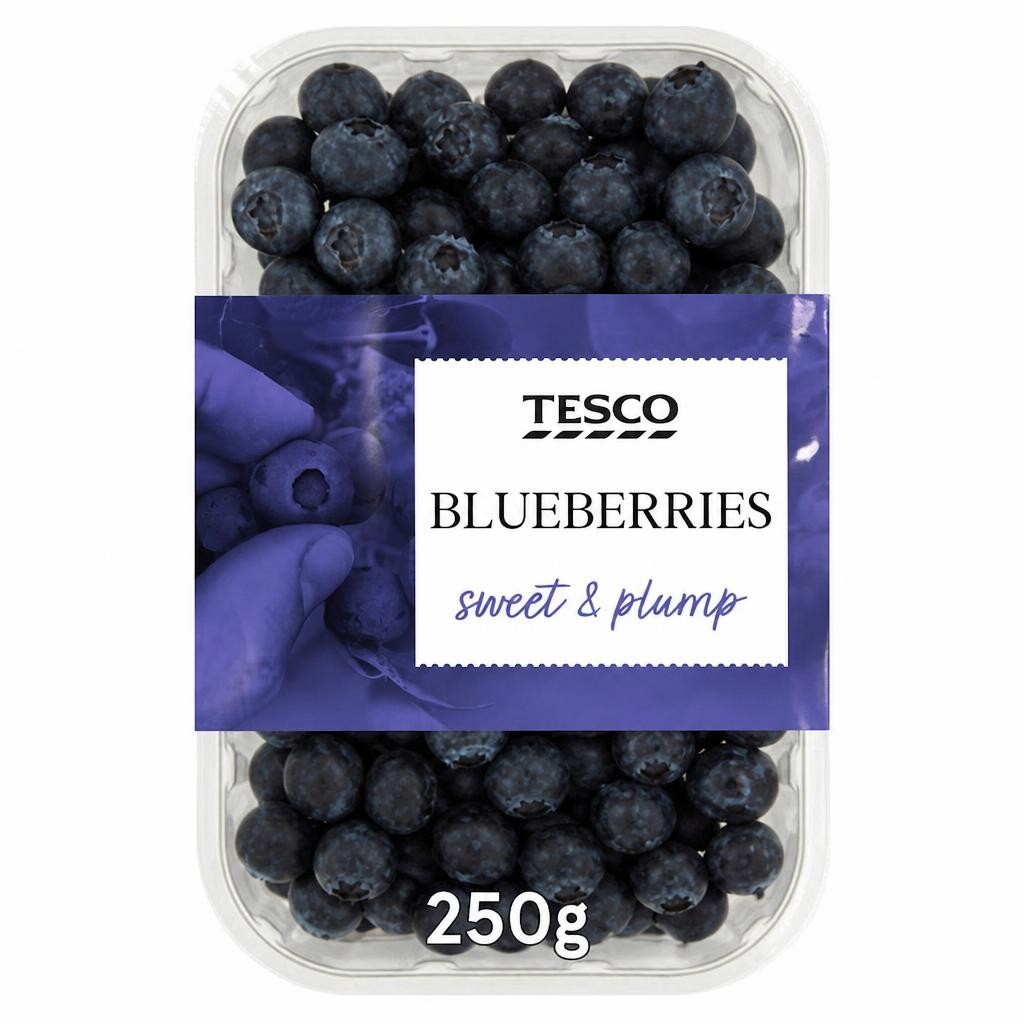 Tesco Blueberries 250G