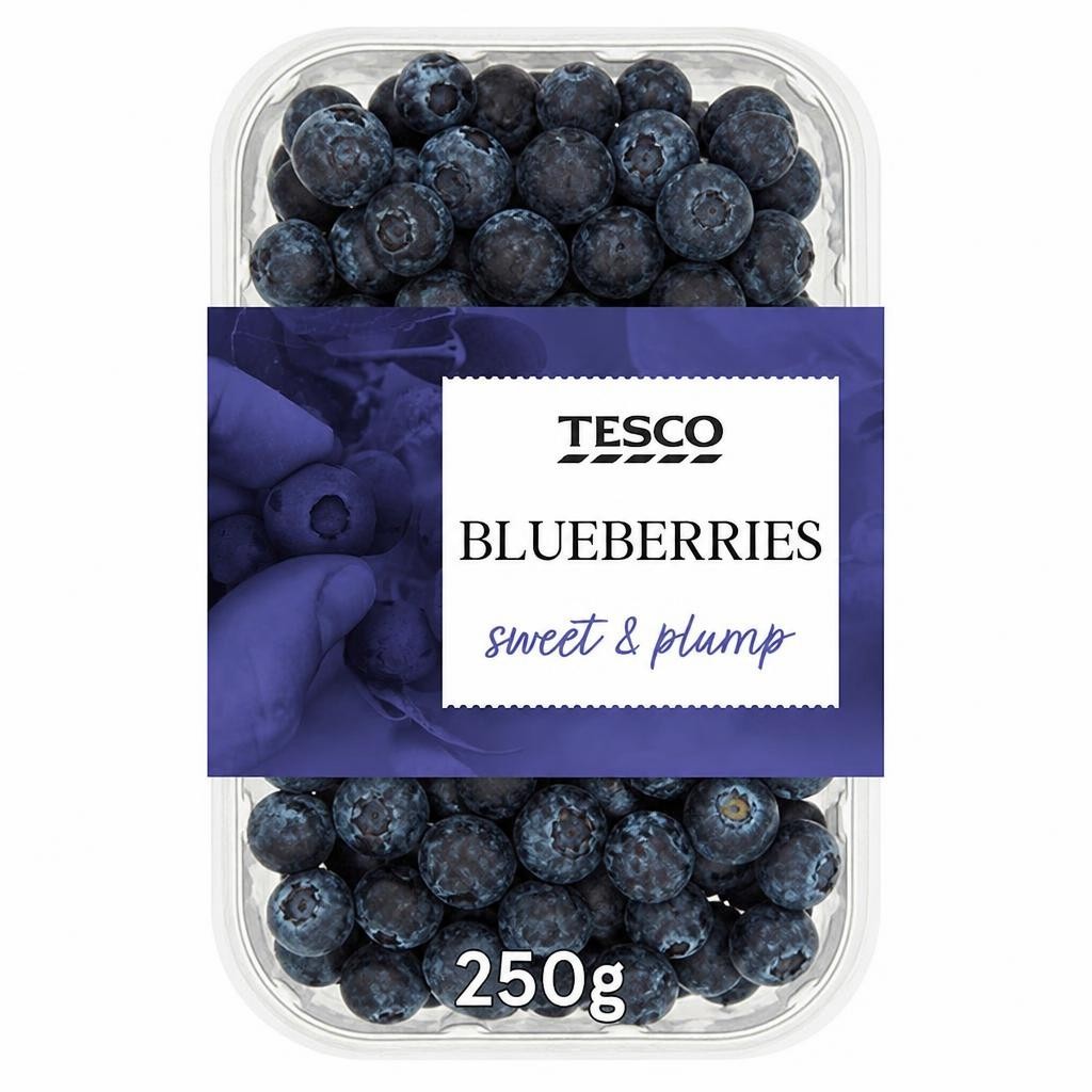 Tesco Blueberries 250G