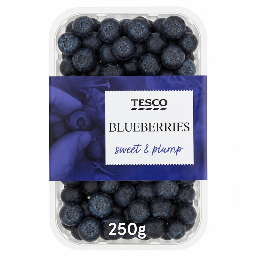 Tesco Blueberries 250G