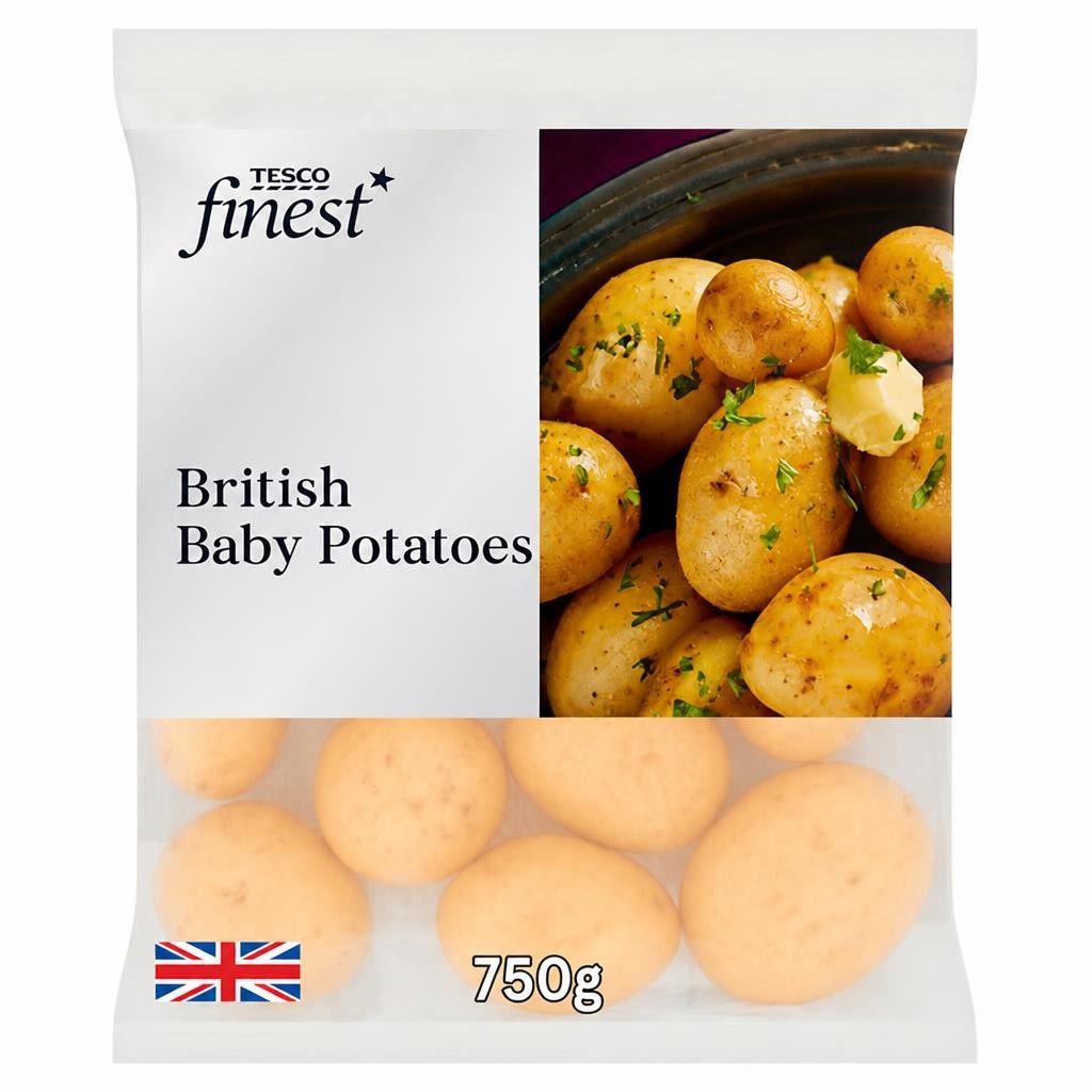 Tesco Finest Baby Potatoes 750G