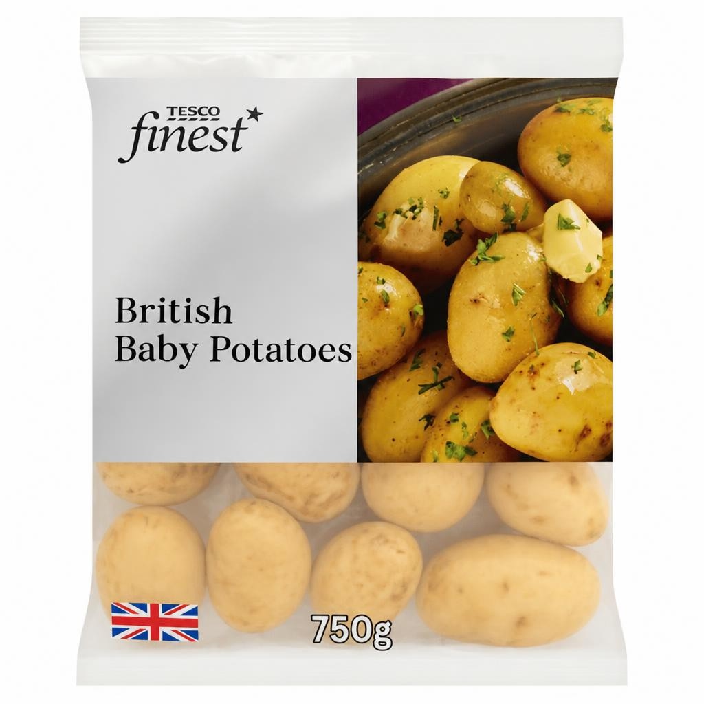 Tesco Finest Baby Potatoes 750G