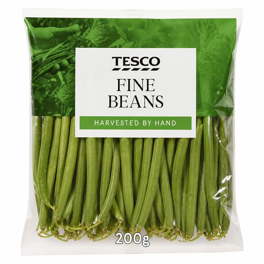 Tesco Fine Beans 200G
