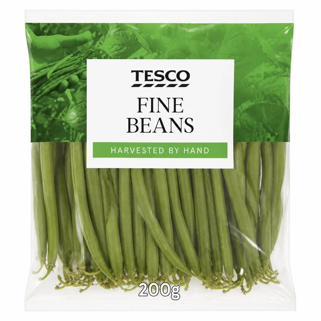 Tesco Fine Beans 200G