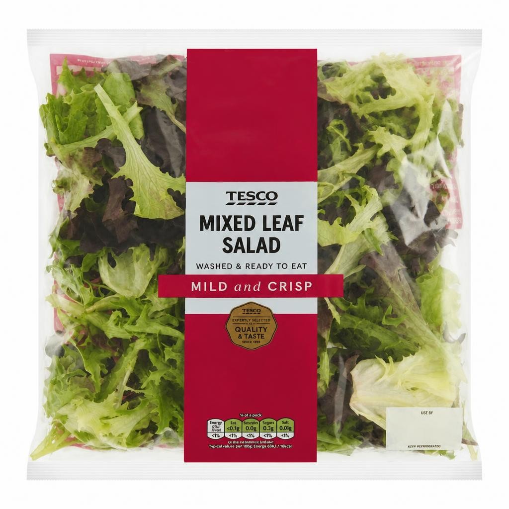 Tesco Mixed Leaf Salad 120G