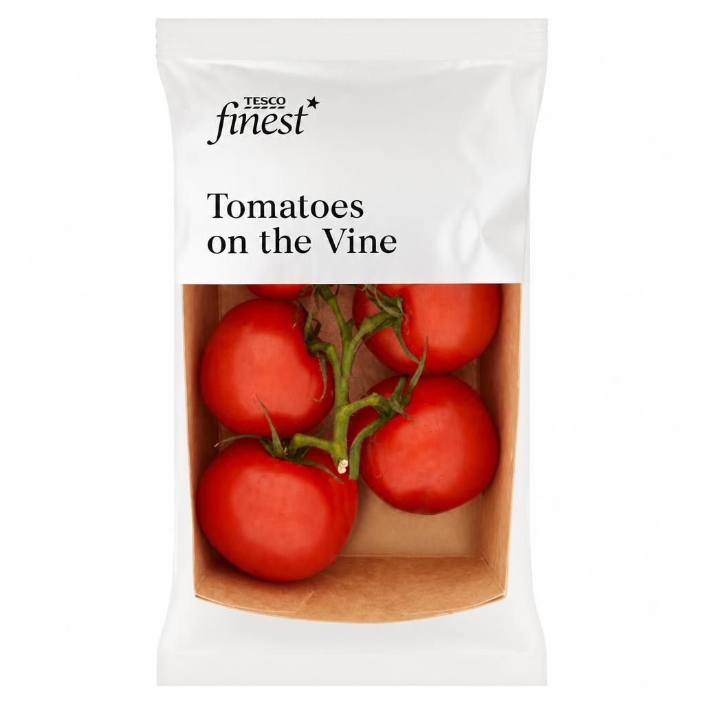Tesco Finest Tomatoes On The Vine 450G
