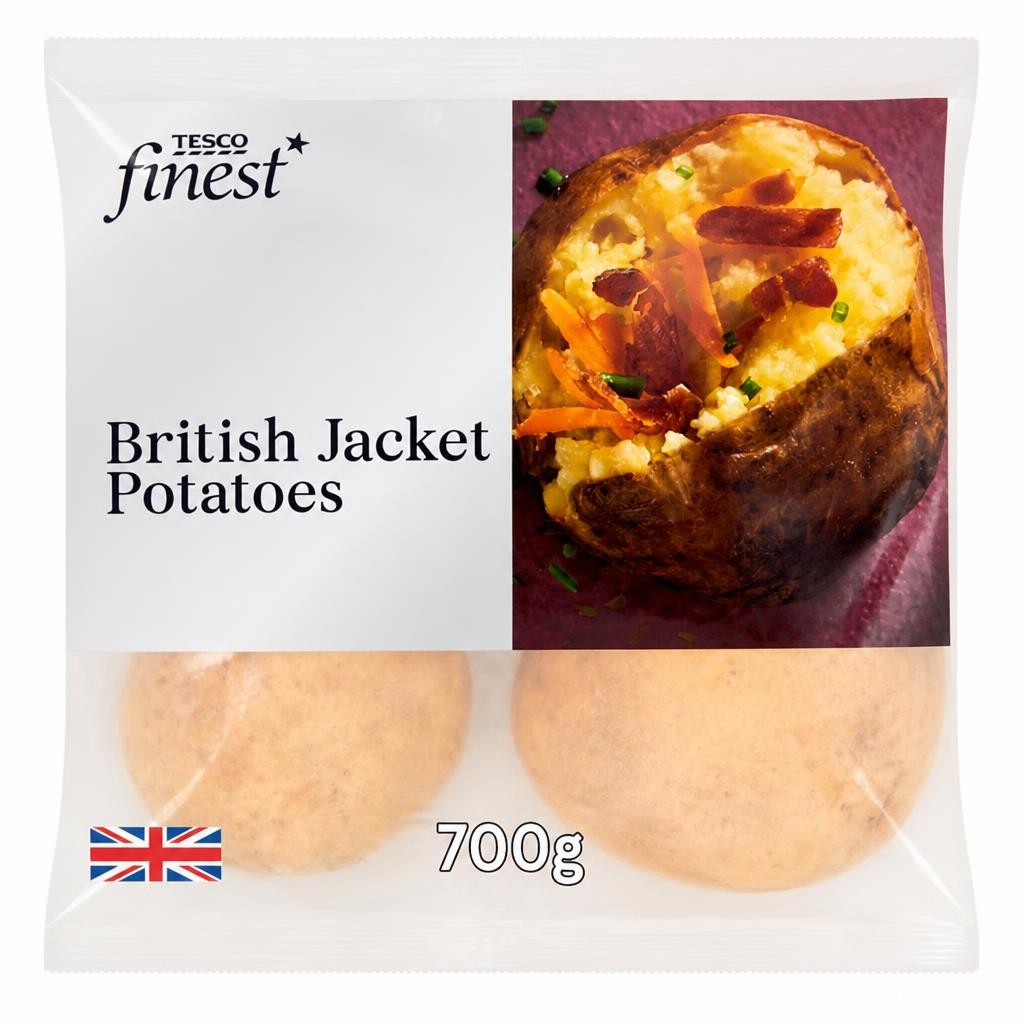 Tesco Finest Jacket Potatoes 4 Pack