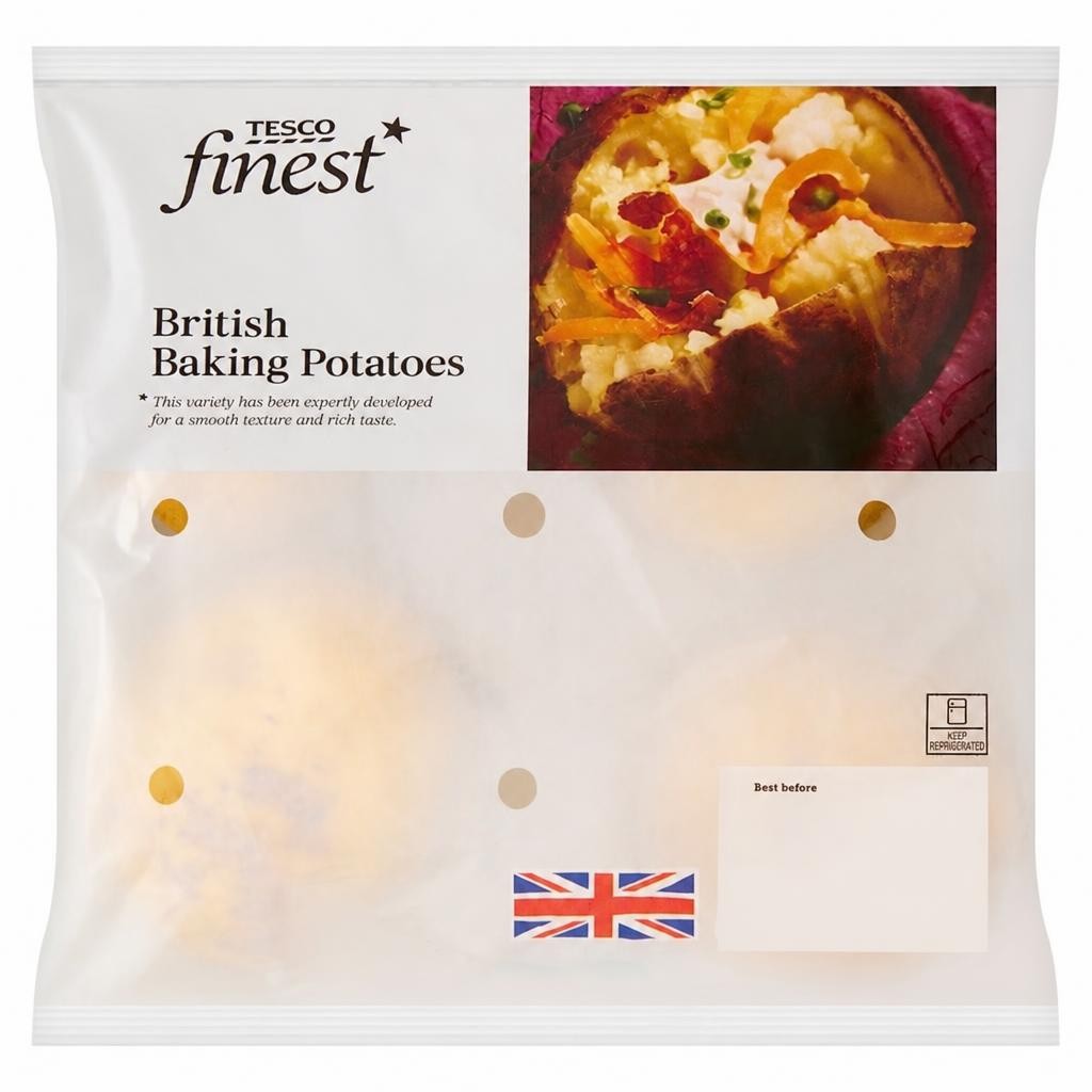 Tesco Finest Jacket Potatoes 4 Pack