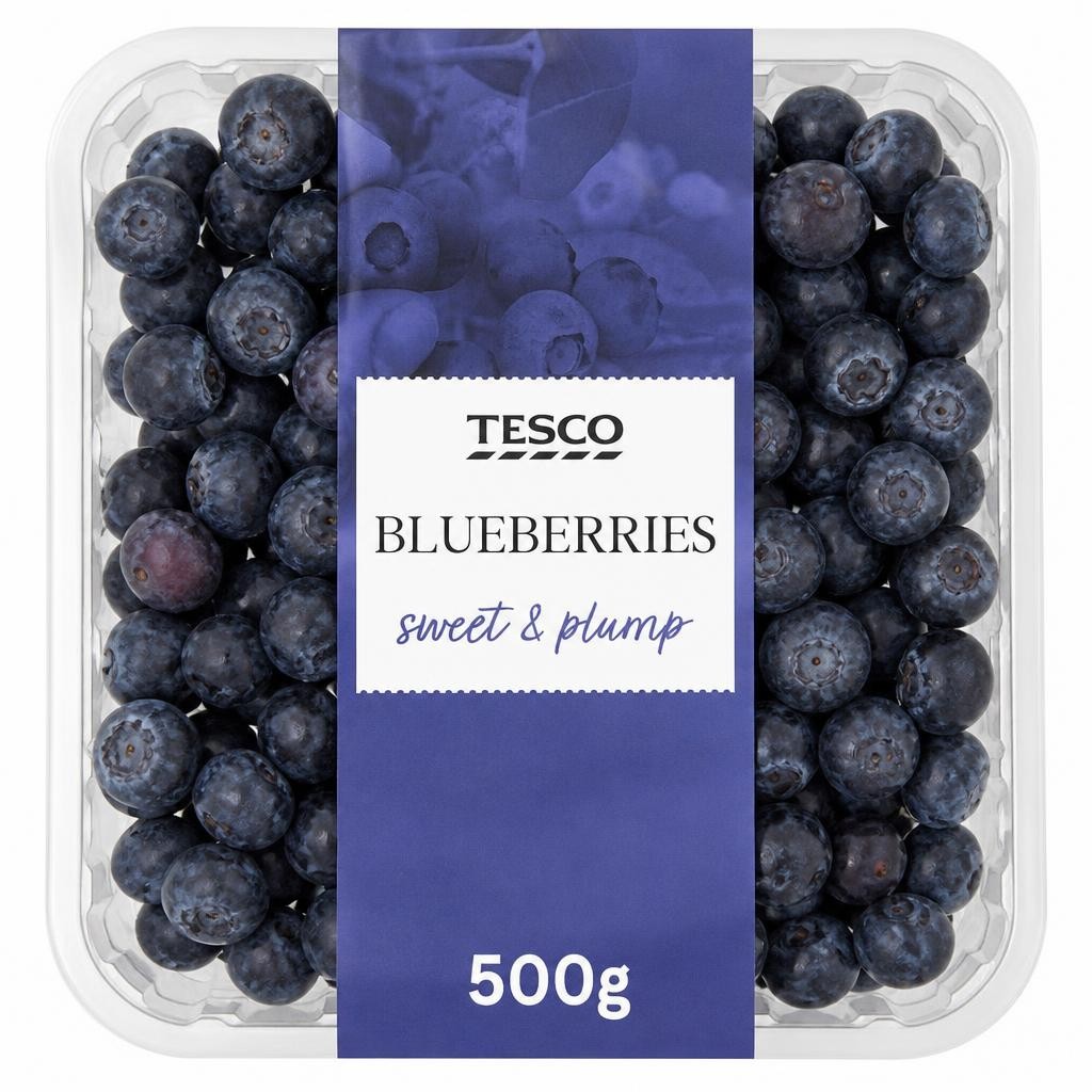 Tesco Blueberries 500G