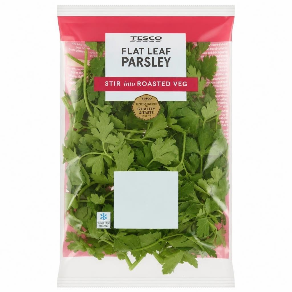 Tesco Fresh Cut Flat Leaf Parsley 30G