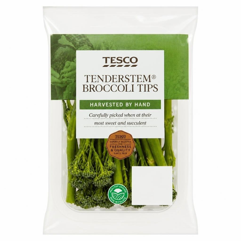 Tesco Tenderstem Broccoli Tips 120G